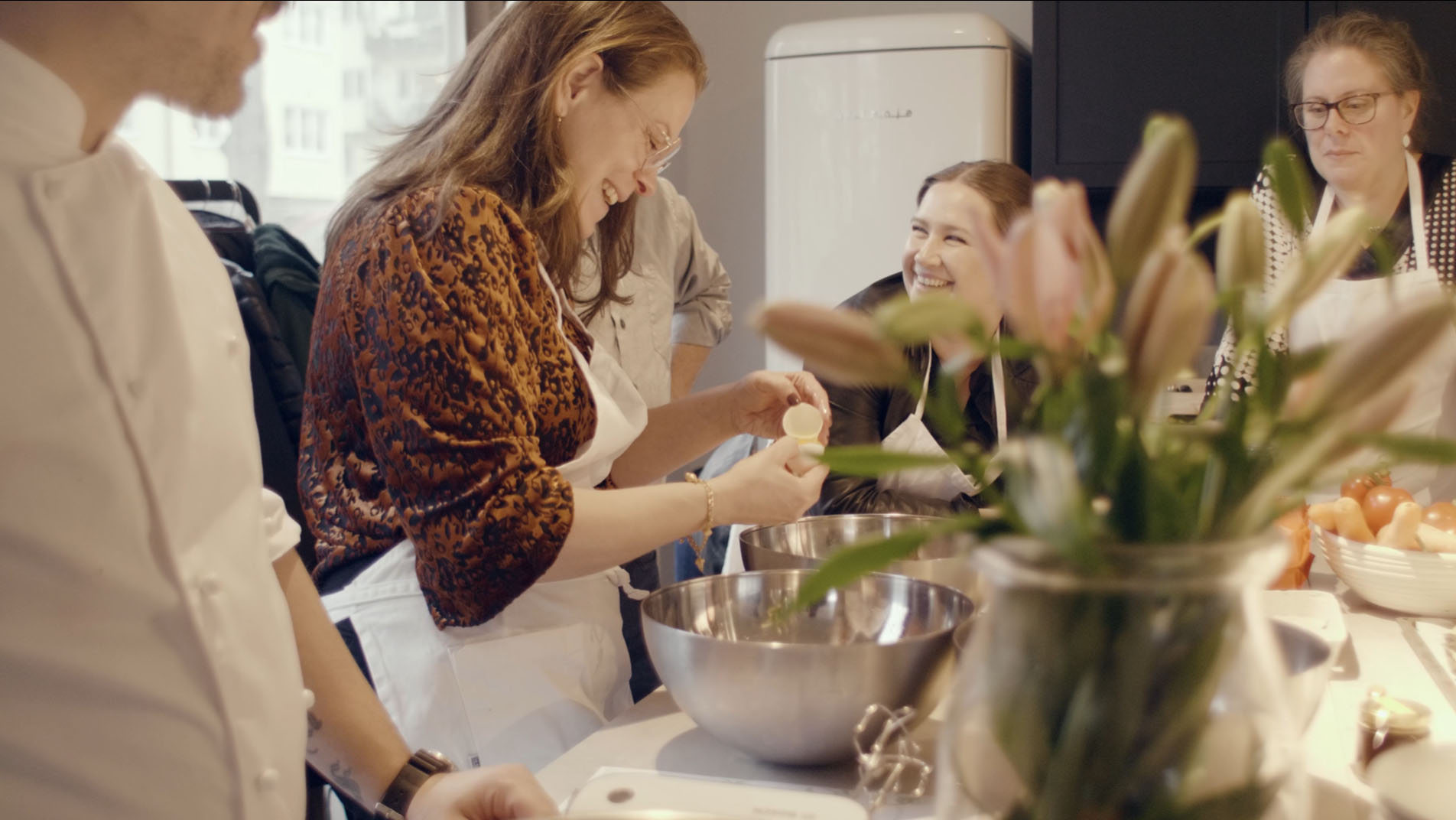 Videooverlagg matlagning